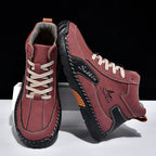 ⏰Limited-Time 70% OFF–Men’s Handcrafted Leather Boots with Wide Toe, Arch Support & Pressure-Relief Comfort