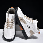 ⏰Limited-Time 70% OFF–Men’s Handcrafted Leather Boots with Wide Toe, Arch Support & Pressure-Relief Comfort