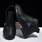 （💥 12 HOURS. NO PAIN）Men’s Handmade Leather Boots – Waterproof, Arch Support, Pressure Relief, Wide Toe Box, Built for Outdoor Comfort