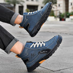 ⏰Limited-Time 70% OFF–Men’s Handcrafted Leather Boots with Wide Toe, Arch Support & Pressure-Relief Comfort