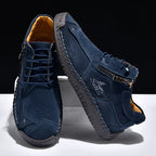 SoftStride™ Orthopedic Casual Leather Boots- Wide Toe, Arch Support, Waterproof, Pressure Relief for Everyday&Travel