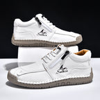 SoftStride™ Orthopedic Casual Leather Boots- Wide Toe, Arch Support, Waterproof, Pressure Relief for Everyday&Travel