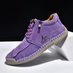 SoftStride™ Orthopedic Casual Leather Boots- Wide Toe, Arch Support, Waterproof, Pressure Relief for Everyday&Travel