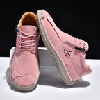 SoftStride™ Orthopedic Casual Leather Boots- Wide Toe, Arch Support, Waterproof, Pressure Relief for Everyday&Travel