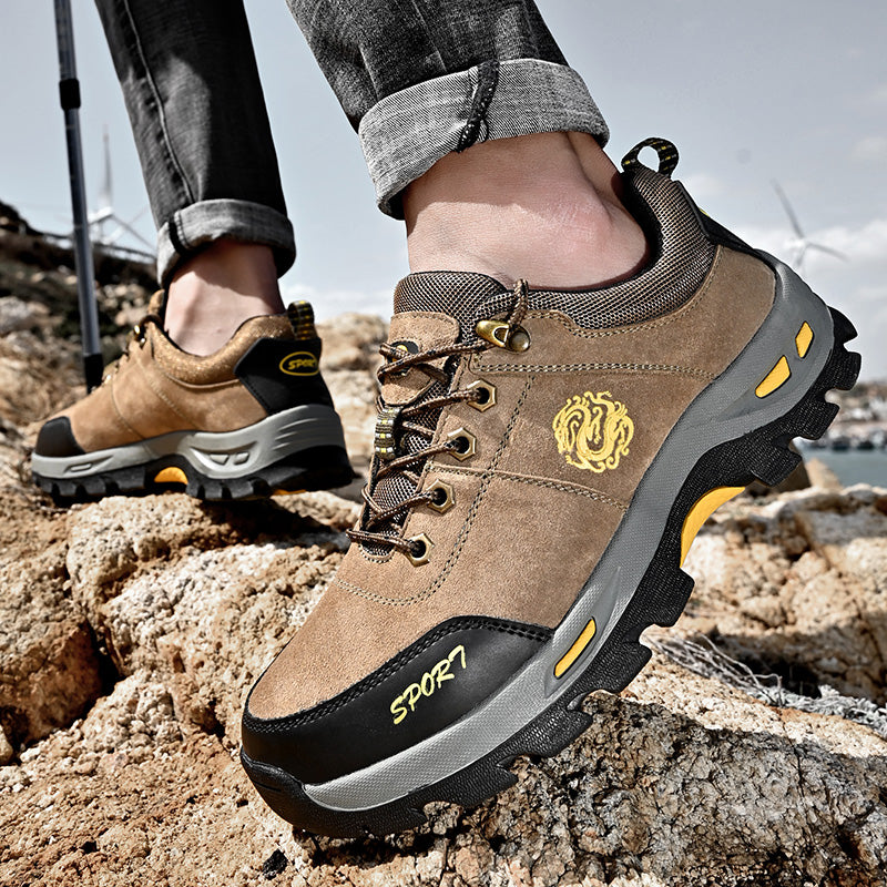 ⏰Limited-Time 70% OFF– Men’s Non-Slip Hiking Shoes – Durable, Water-Resistant, Wide Fit with Cushioned Support