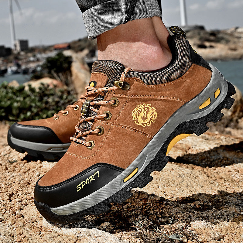 ⏰Limited-Time 70% OFF– Men’s Non-Slip Hiking Shoes – Durable, Water-Resistant, Wide Fit with Cushioned Support