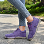 SoftStride™ Orthopedic Casual Leather Boots- Wide Toe, Arch Support, Waterproof, Pressure Relief for Everyday&Travel