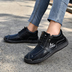 SoftStride™ Orthopedic Casual Leather Boots- Wide Toe, Arch Support, Waterproof, Pressure Relief for Everyday&Travel