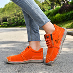 SoftStride™ Orthopedic Casual Leather Boots- Wide Toe, Arch Support, Waterproof, Pressure Relief for Everyday&Travel