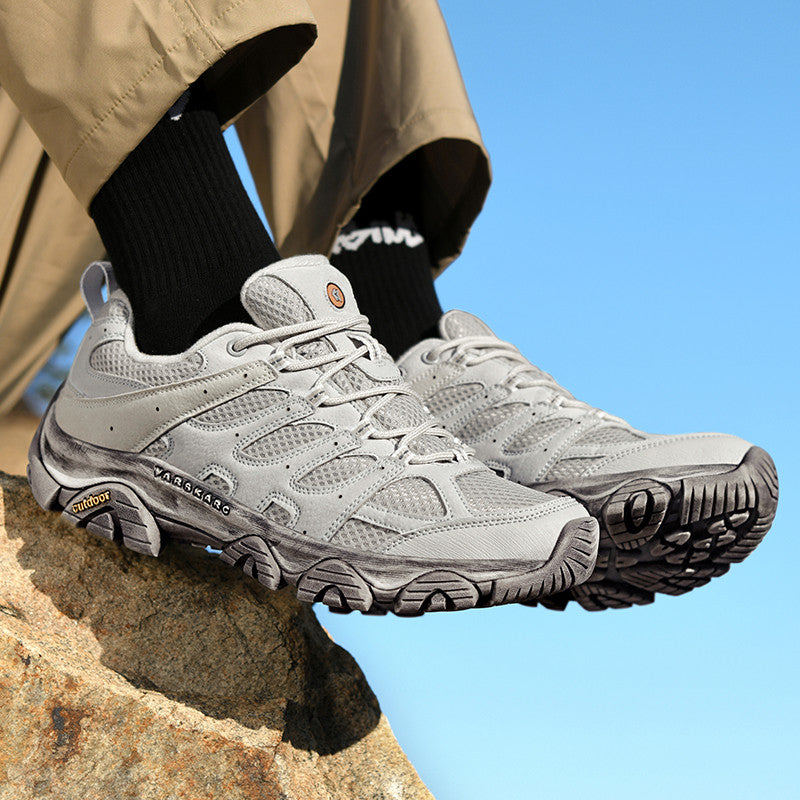 Men’s Athletic Orthotic Work Shoes – Arch Support, Wide Toe Box, Breathable, Lightweight, Non-Slip, Stylish Design for Hiking & Outdoor