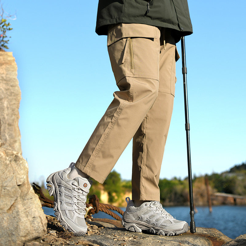 Men’s Athletic Orthotic Work Shoes – Arch Support, Wide Toe Box, Breathable, Lightweight, Non-Slip, Stylish Design for Hiking & Outdoor
