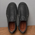 ⏰Limited-Time 70% OFF –Men’s Slip-On Leather Loafers – Comfortable All-Day Walking Shoes with Arch Support, Non-Slip, Perfect for Work & Casual