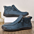 ⏰Limited Time Sale 70% OFF– Men’s Handmade Leather Driving Boots | Wide Toe, Arch Support, Waterproof, Pressure Relief, Non-Slip Comfort for Everyday & Travel