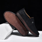 Men’s Orthotic Leather Shoes – Arch Support, Wide Toe Box, Breathable, Lightweight & Slip-Resistant