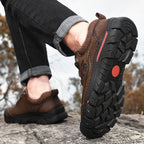 ⏰Limited-Time 70% OFF – Men’s Safety Toe Leather Work Shoes – Wide Toe, Waterproof, Slip-Resistant& All-Day Comfort
