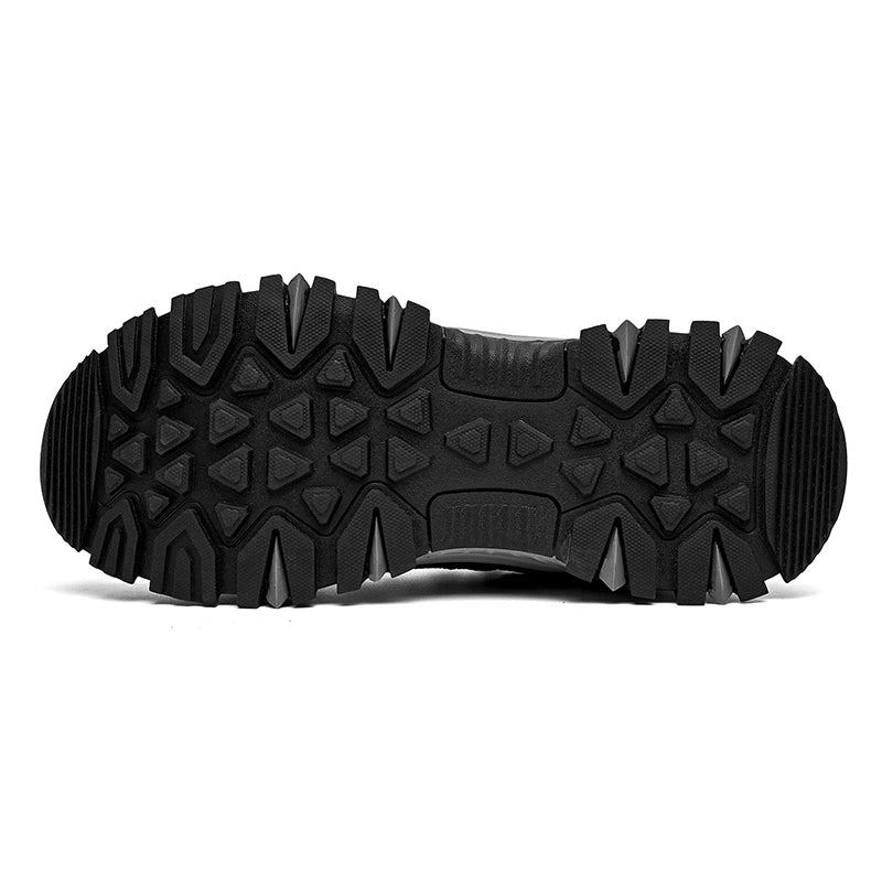 Men’s Composite Toe Outdoor Hiking Shoes, Arch Support, Wide Fit, Lightweight Comfort & Slip-Resistant Grip