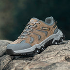 Men’s Composite Toe Outdoor Hiking Shoes, Arch Support, Wide Fit, Lightweight Comfort & Slip-Resistant Grip