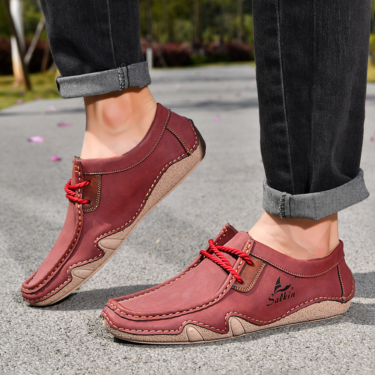 ⏰Limited-Time 70% OFF – Men’s Orthopedic Leather Boots – Ultimate Pain Relief, Waterproof, Non-Slip, Arch & Ankle Support