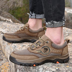 ⏰Limited-Time 70% OFF – Men's Outdoor Hiking Work Shoes – Ultimate Pain Relief, Waterproof, Non-Slip, Arch & Ankle Support