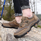 ⏰Limited-Time 70% OFF – Men's Outdoor Hiking Work Shoes – Ultimate Pain Relief, Waterproof, Non-Slip, Arch & Ankle Support
