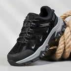 Men’s Composite Toe Outdoor Hiking Shoes, Arch Support, Wide Fit, Lightweight Comfort & Slip-Resistant Grip