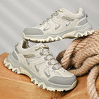 Men’s Composite Toe Outdoor Hiking Shoes, Arch Support, Wide Fit, Lightweight Comfort & Slip-Resistant Grip