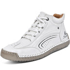 Men’s Handmade Leather Work & Outdoor Boots, Waterproof, Arch Support, Wide Fit, All-Day Comfort
