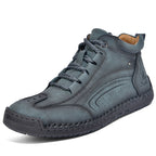 Men’s Handmade Leather Work & Outdoor Boots, Waterproof, Arch Support, Wide Fit, All-Day Comfort