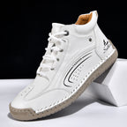 Men’s Handmade Leather Work & Outdoor Boots, Waterproof, Arch Support, Wide Fit, All-Day Comfort