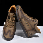 Men’s Handmade Leather Work & Outdoor Boots, Waterproof, Arch Support, Wide Fit, All-Day Comfort
