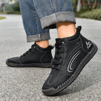 Men’s Handmade Leather Work & Outdoor Boots, Waterproof, Arch Support, Wide Fit, All-Day Comfort