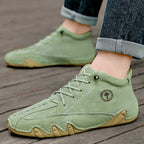 ⏰Limited Time Sale 70% OFF– Mens Casual Driving Shoes-Wide Toe, Arch Support, Waterproof, Pressure Relief Walking Sneakers
