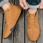 ⏰Limited Time Sale 70% OFF– Mens Casual Driving Shoes-Wide Toe, Arch Support, Waterproof, Pressure Relief Walking Sneakers