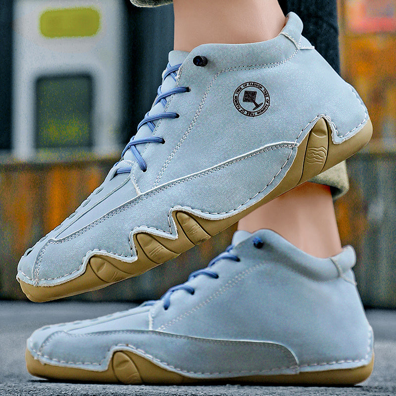 ⏰Limited Time Sale 70% OFF– Mens Casual Driving Shoes-Wide Toe, Arch Support, Waterproof, Pressure Relief Walking Sneakers