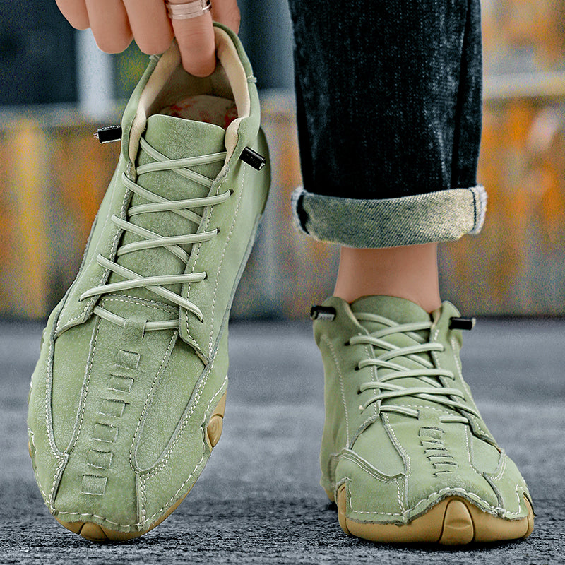 ⏰Limited Time Sale 70% OFF– Mens Casual Driving Shoes-Wide Toe, Arch Support, Waterproof, Pressure Relief Walking Sneakers