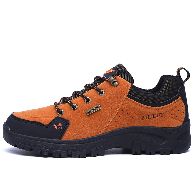 Men’s Steel Toe Hiking Work Shoes – Puncture-Resistant, Lightweight, Slip-Resistant & Durable for Outdoor Work