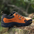 Men’s Steel Toe Hiking Work Shoes – Puncture-Resistant, Lightweight, Slip-Resistant & Durable for Outdoor Work