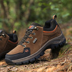 Men’s Steel Toe Hiking Work Shoes – Puncture-Resistant, Lightweight, Slip-Resistant & Durable for Outdoor Work