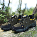 Men’s Steel Toe Hiking Work Shoes – Puncture-Resistant, Lightweight, Slip-Resistant & Durable for Outdoor Work
