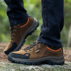Men’s Steel Toe Hiking Work Shoes – Puncture-Resistant, Lightweight, Slip-Resistant & Durable for Outdoor Work