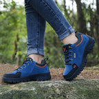 Men’s Steel Toe Hiking Work Shoes – Puncture-Resistant, Lightweight, Slip-Resistant & Durable for Outdoor Work