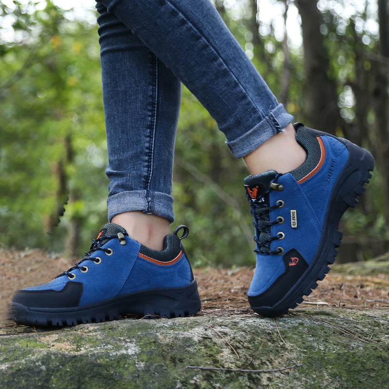 Men’s Steel Toe Hiking Work Shoes – Puncture-Resistant, Lightweight, Slip-Resistant & Durable for Outdoor Work