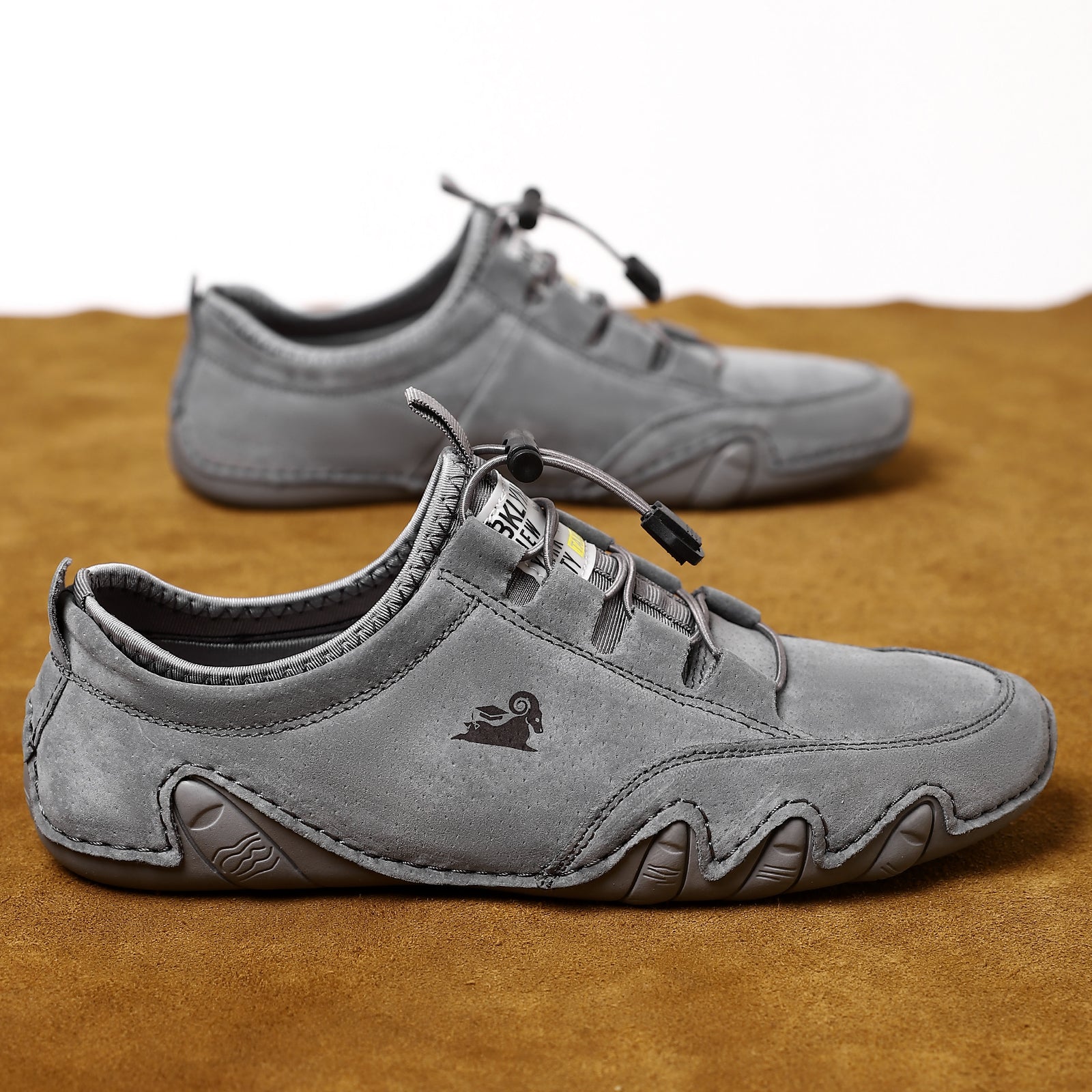 ⏰Limited-Time 70% OFF –Nubuck Leather Sportstyle Shoes-Arch Support, Non-Slip For Outdoor And Everyday