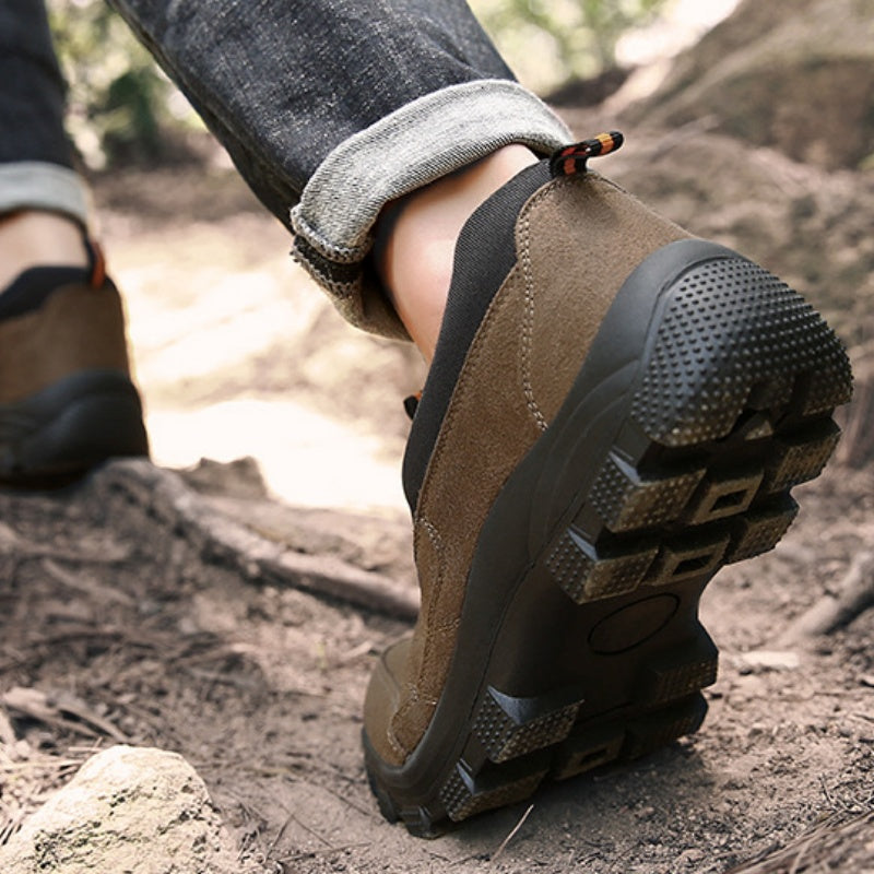 Men’s Orthotic Athletic Shoes – Arch Support, Wide Toe Box, Easy Slip-On, Lightweight, Non-Slip Outdoor Design