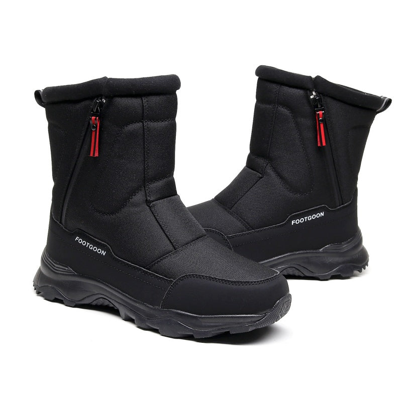 Men’s Waterproof Orthotic Winter Work Boots, Extreme Cold Protection, Non-Slip Durable Sole, All-Day Comfort Insulated Boots