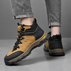 Men’s Composite Toe Orthotic Hiking Work Boots – Puncture-Resistant, Arch Support, Wide Toe Box, All-Day Stability
