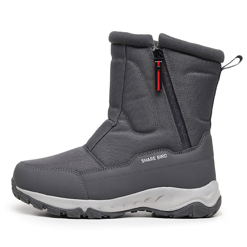 Men’s Waterproof Orthotic Winter Work Boots, Extreme Cold Protection, Non-Slip Durable Sole, All-Day Comfort Insulated Boots