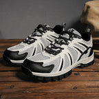 Men’s Steel Toe Safety Sneakers – Breathable Mesh, Lightweight Comfort, Non-Slip Grip & Puncture-Resistant Protection