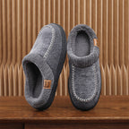 ⏰Limited-Time 70% OFF –Men's Suede Slippers - Waterproof, Warm Lining, Arch Support, Lightweight