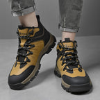 Men’s Composite Toe Orthotic Hiking Work Boots – Puncture-Resistant, Arch Support, Wide Toe Box, All-Day Stability